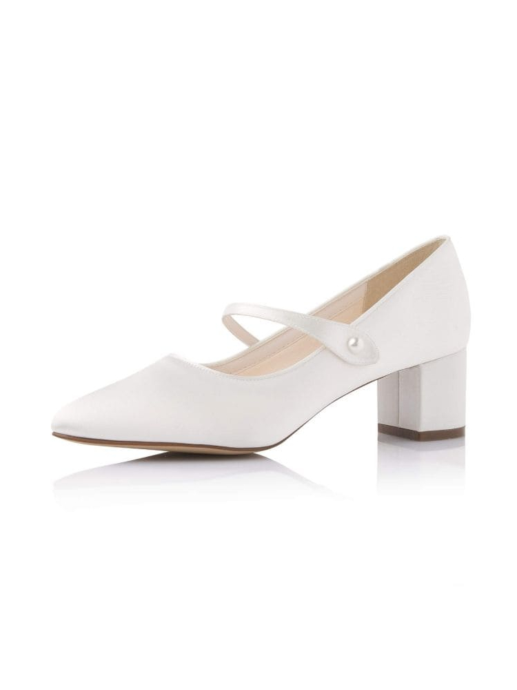 Rainbow Club Abbi Ivory Satin Brautschuhe main product photo