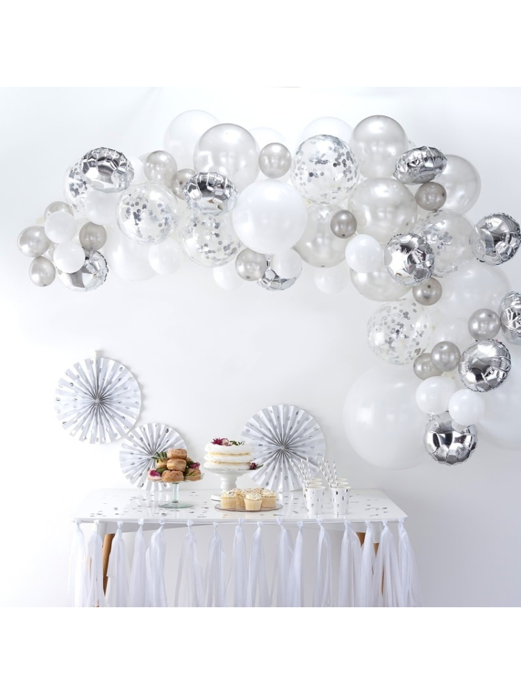 Ginger Ray Silberner Ballonbogen BA-302 main product photo