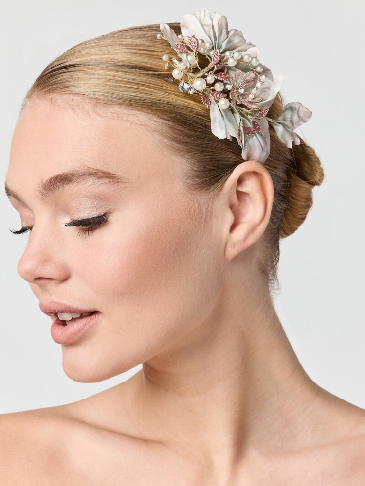 Poirier BB-75006 Haarkamm gold main product photo