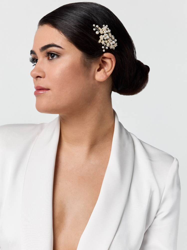 Poirier Haarspangen BB-75022 gold main product photo