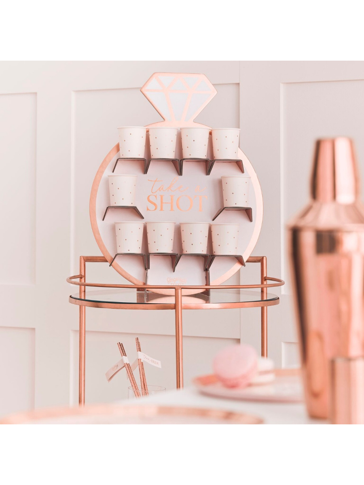 Ginger Ray HN-814 Blush Hen Shot Mauer main product photo