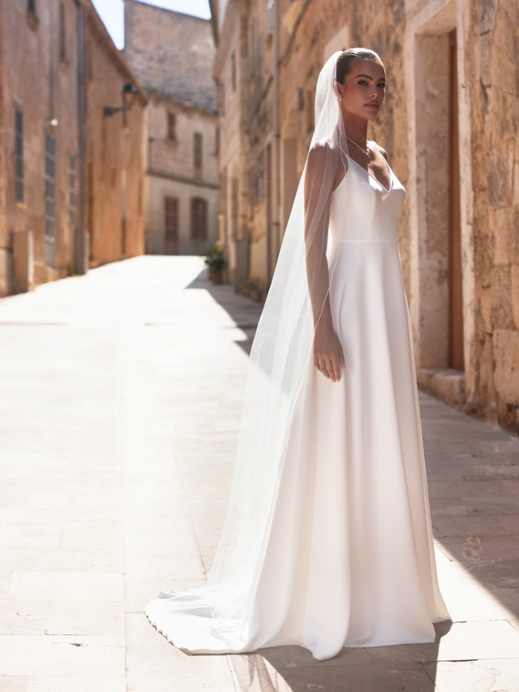 Bianco Evento S522 Schleier - 200 cm main product photo