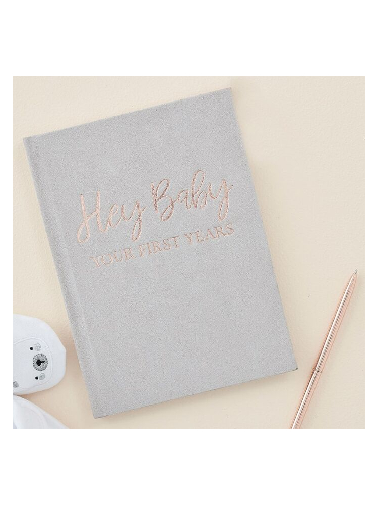 Ginger Ray BL-124 Floral Baby Shower Journal main product photo