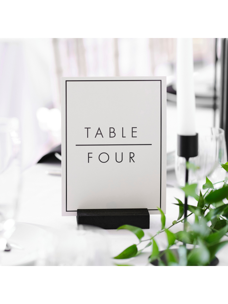 Ginger Ray BW-412 Tischnummern main product photo