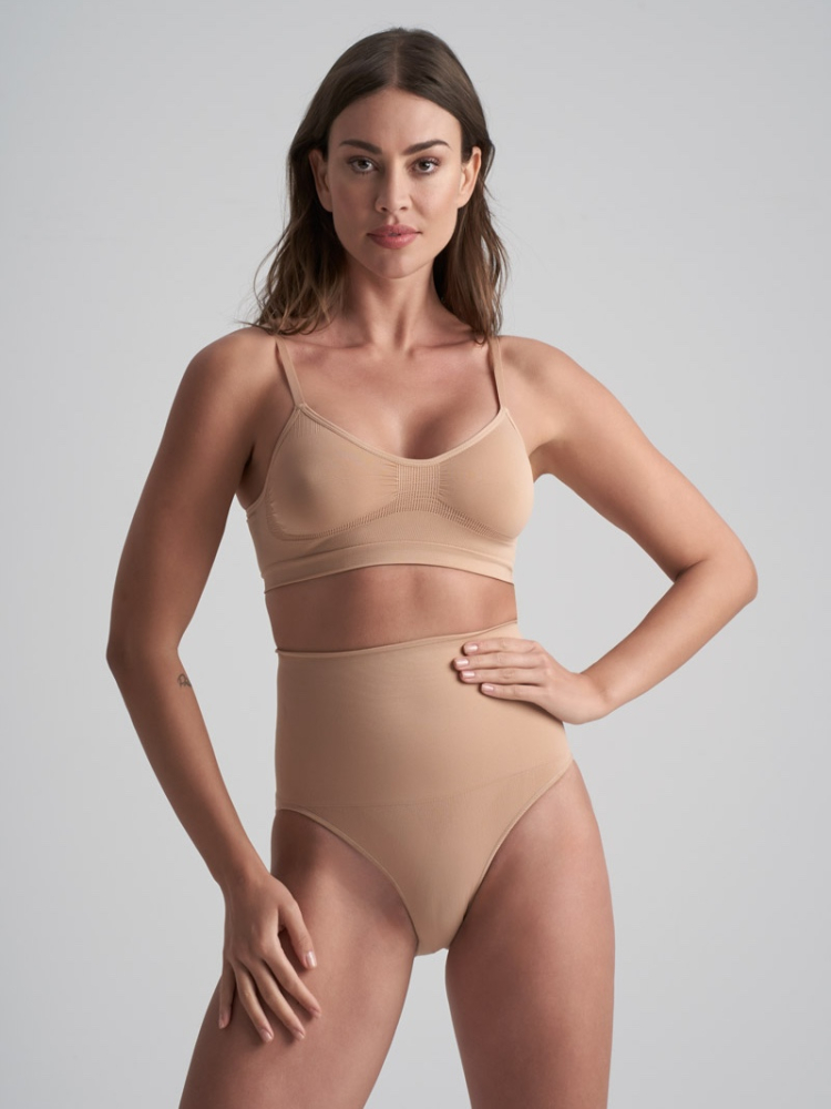 BYE BRA Seamless High Waist Brief Damenunterwäsche main product photo