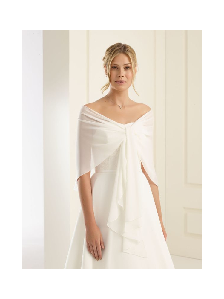 Bianco Evento E13 Chiffonschal main product photo