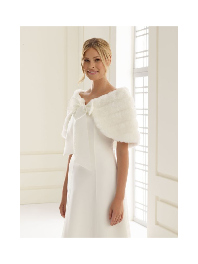 Bianco Evento E22 Cape Kunstfell main product photo