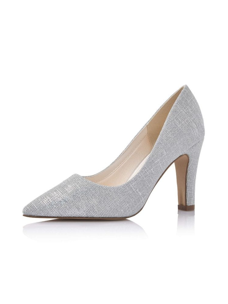 Rainbow Club Fera Silber Metallic Brautschuhe main product photo
