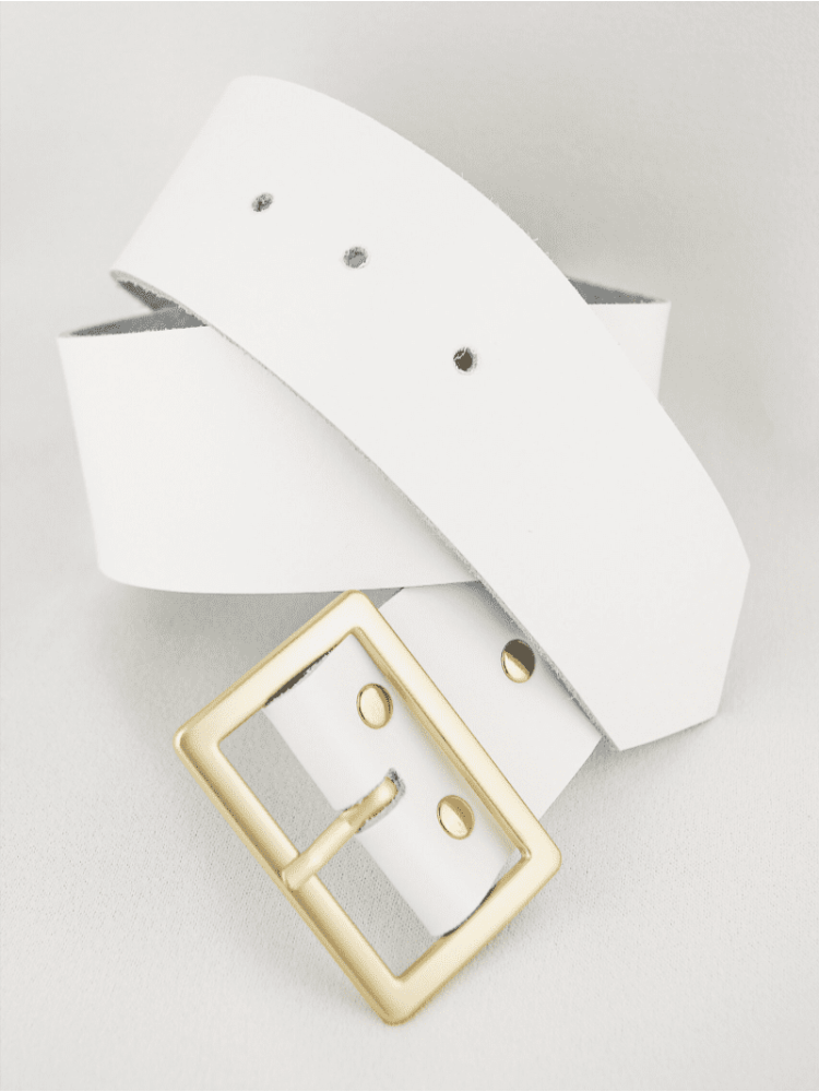 Forever & Eva G1005 Leder Gürtel Gold main product photo