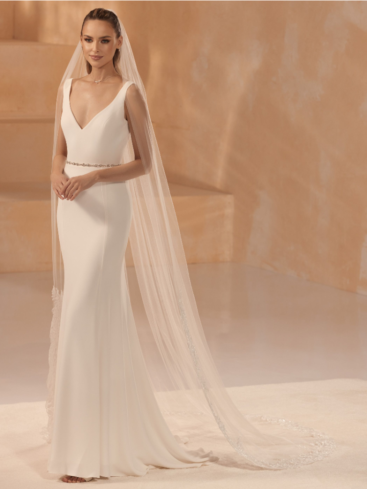 Bianco Evento S473 Schleier - 250 cm main product photo