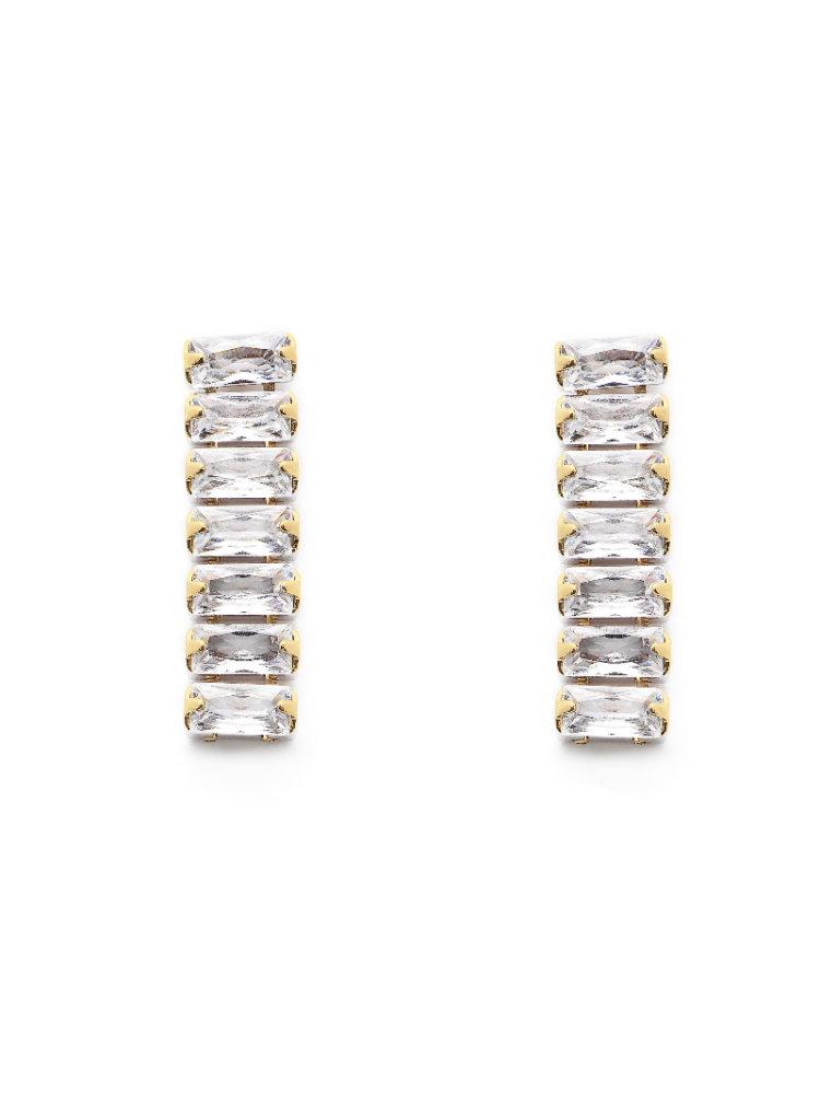 Abrazi Baguette Ohrringe Gold main product photo