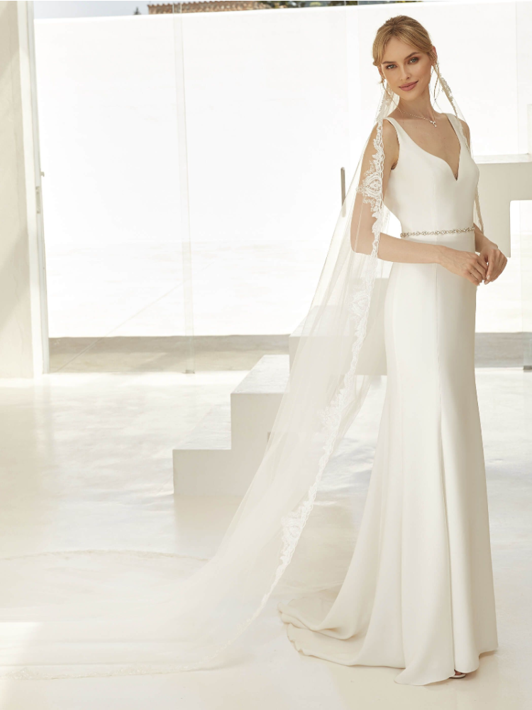 Bianco Evento S423 Schleier - 300 cm main product photo