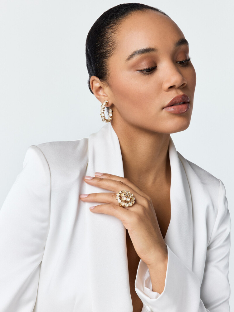 Poirier JE-75233 Haarkamm gold main product photo