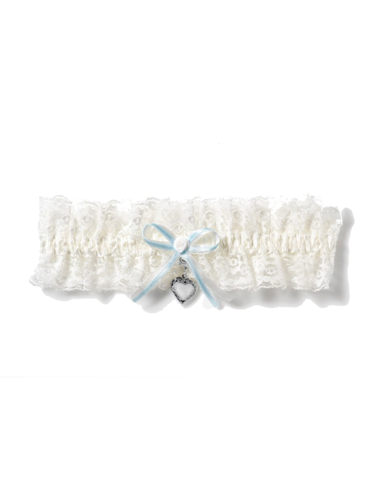 Poirier Luxus Strumpfband mit Medaillon KB-30 main product photo