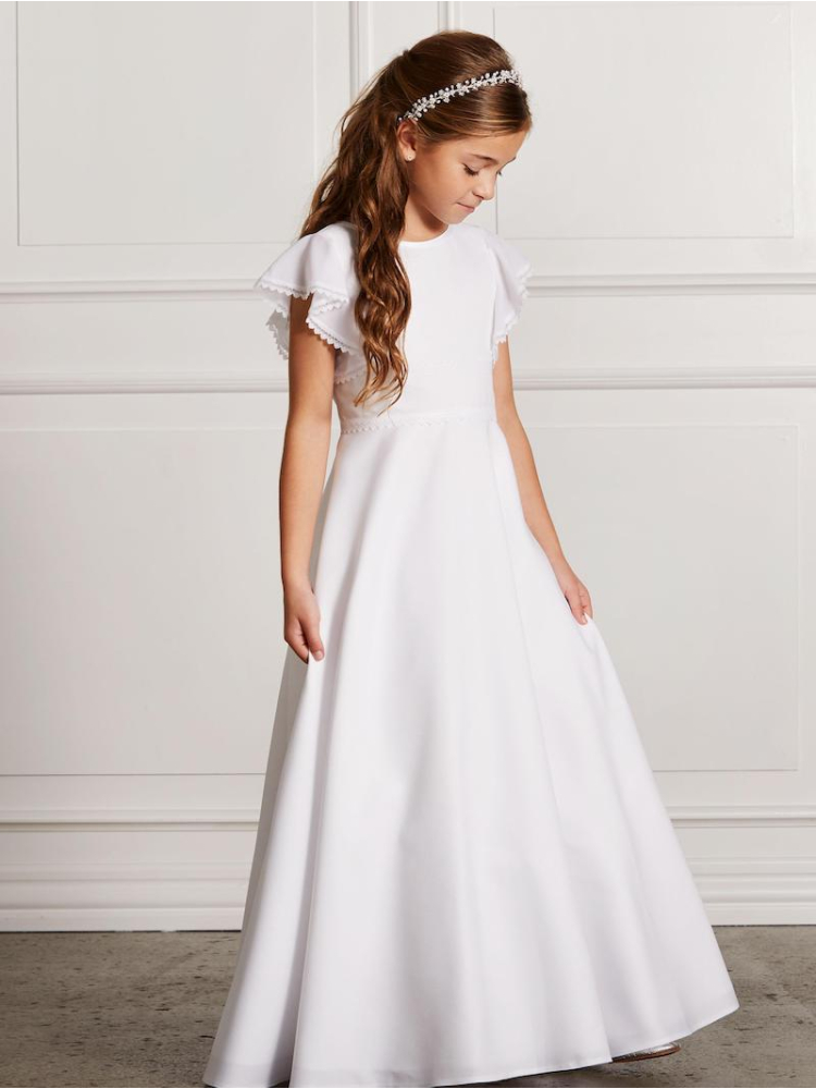LILLY 08-1120-WH Communion Dress main product photo