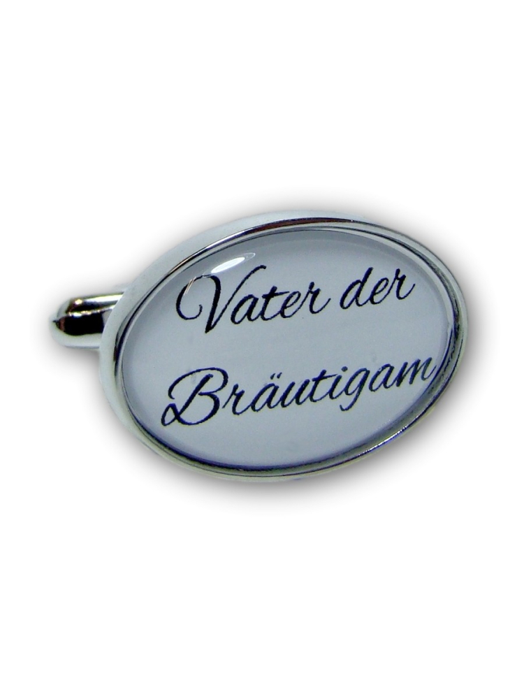 Manschettenknöpfe Vater der Bräutigam Silber main product photo