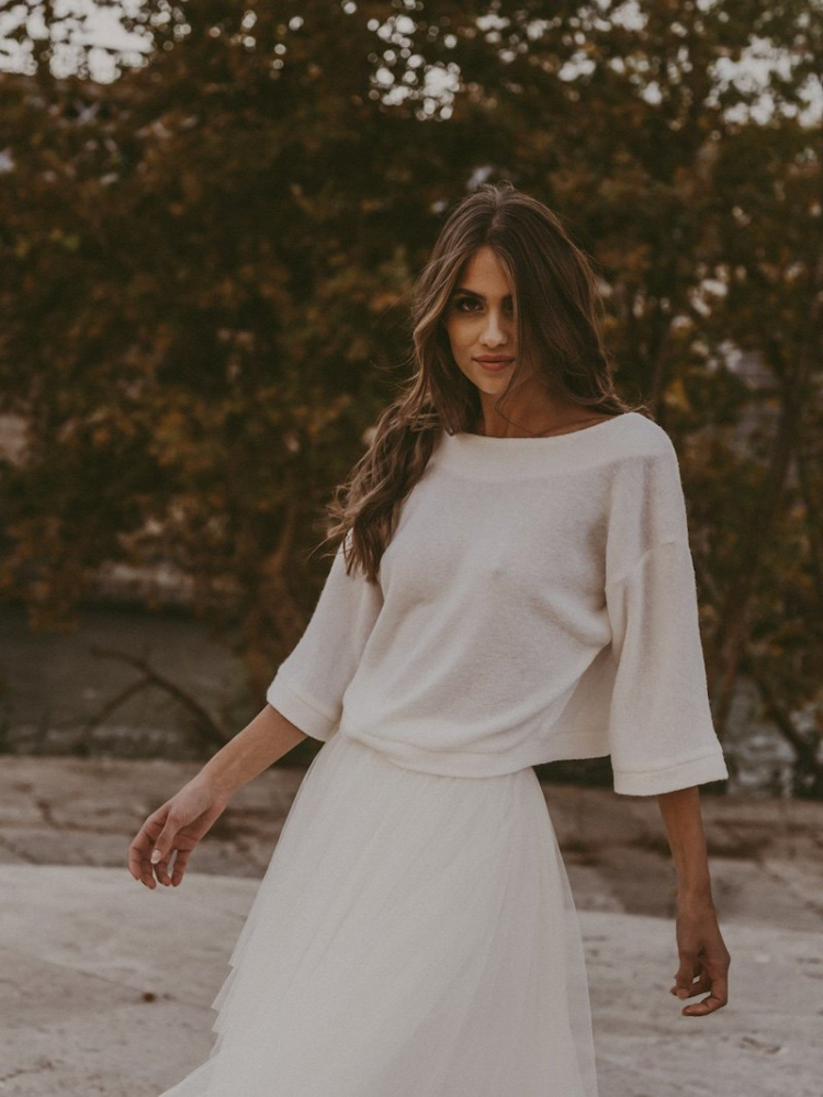 Novias Remi Pullover Elfenbein main product photo