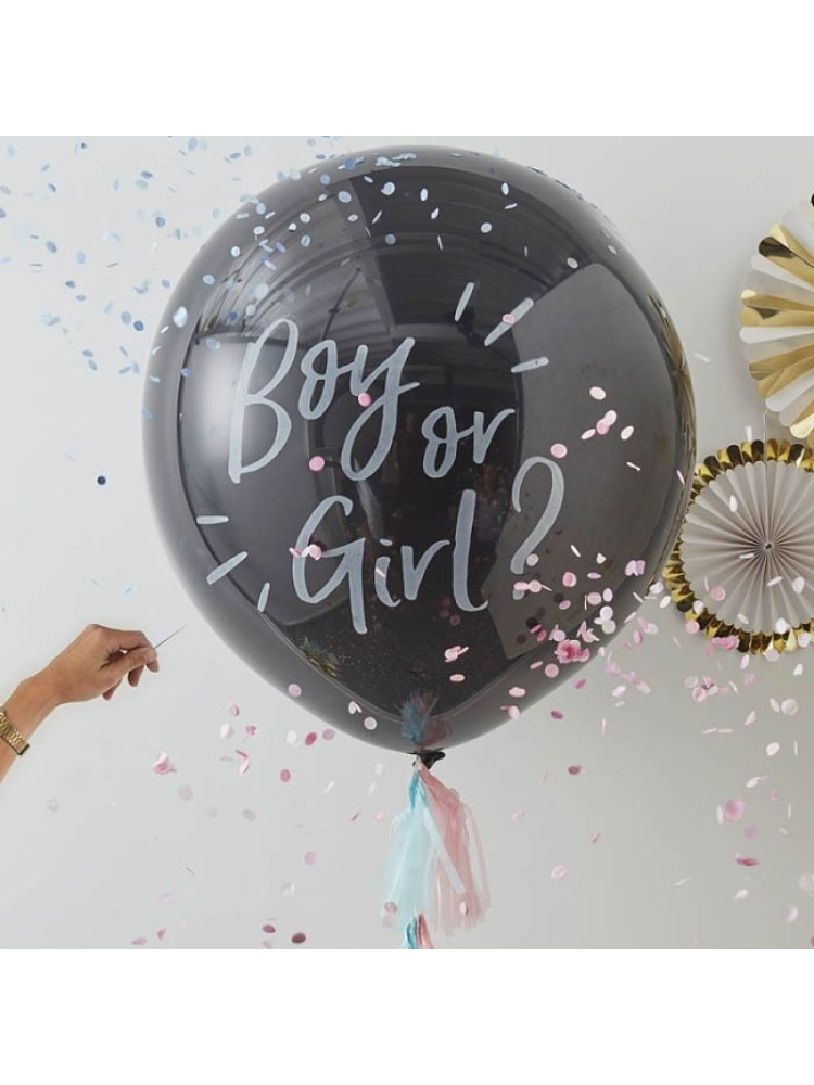 Riesen Luft-Ballons "Boy or Girl" | Oh Baby! main product photo