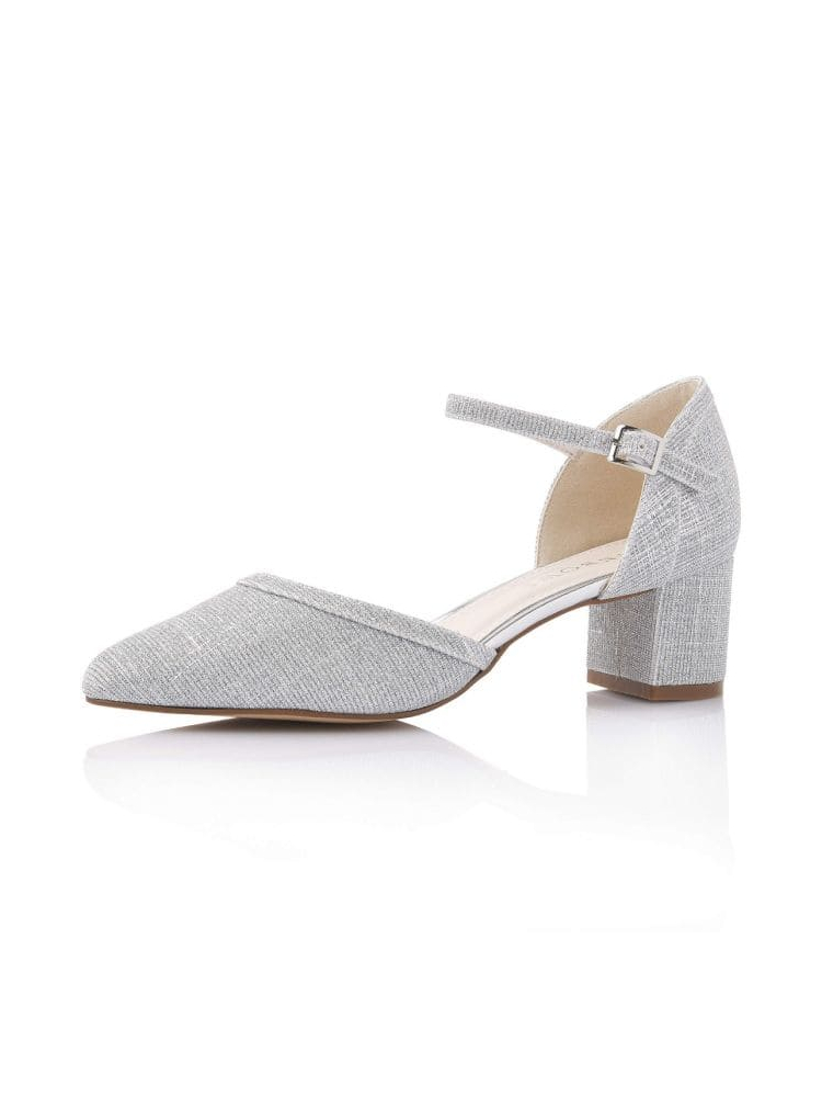 Rainbow Club Paisly Silber Metallic Brautschuhe main product photo