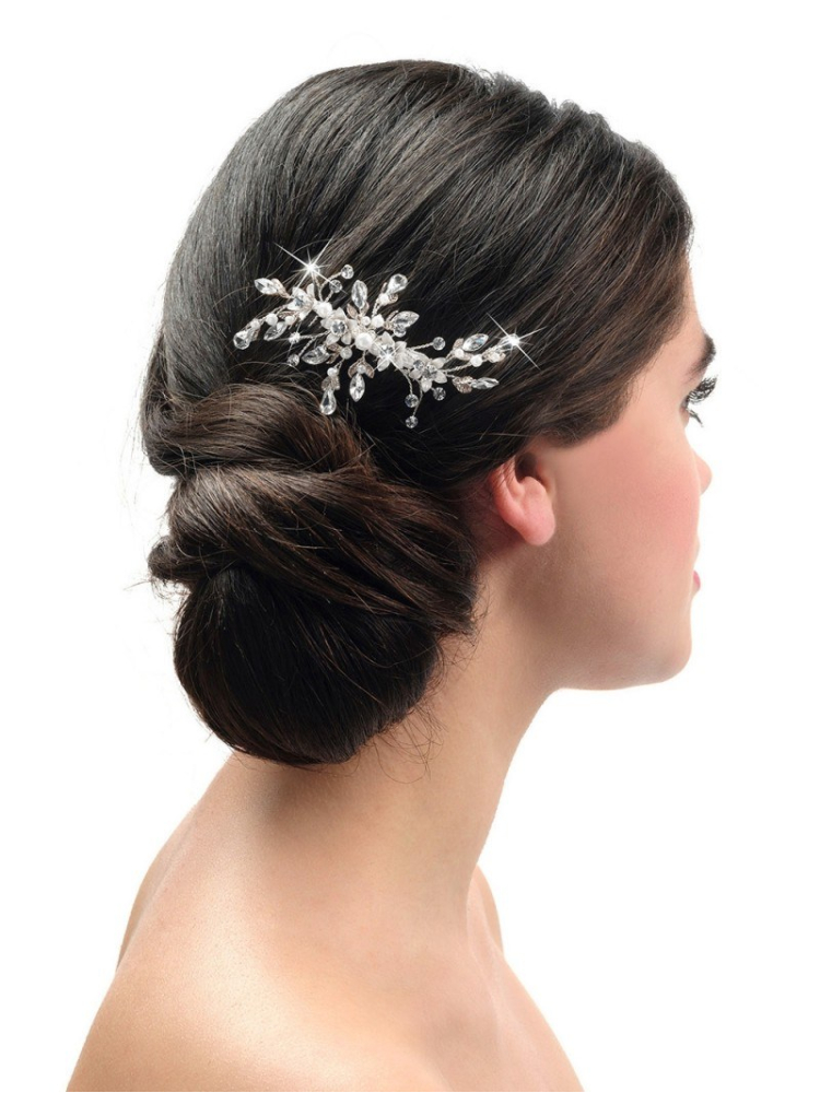 Poirier BB-438 Haarkamm Silber main product photo