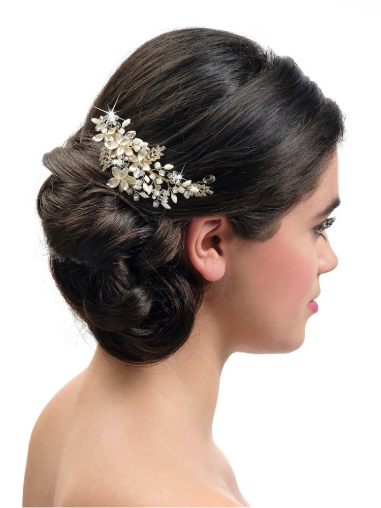 Poirier BB-432 Gold Haarkamm main product photo