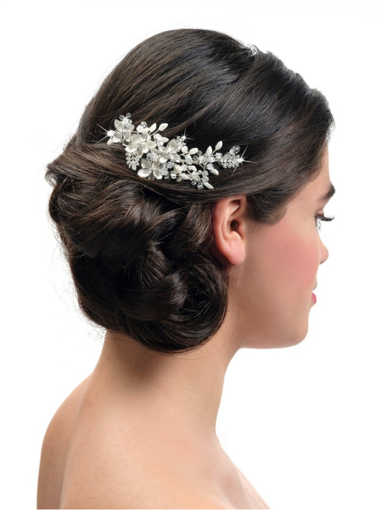 Poirier BB-432 Silber Haarkamm main product photo