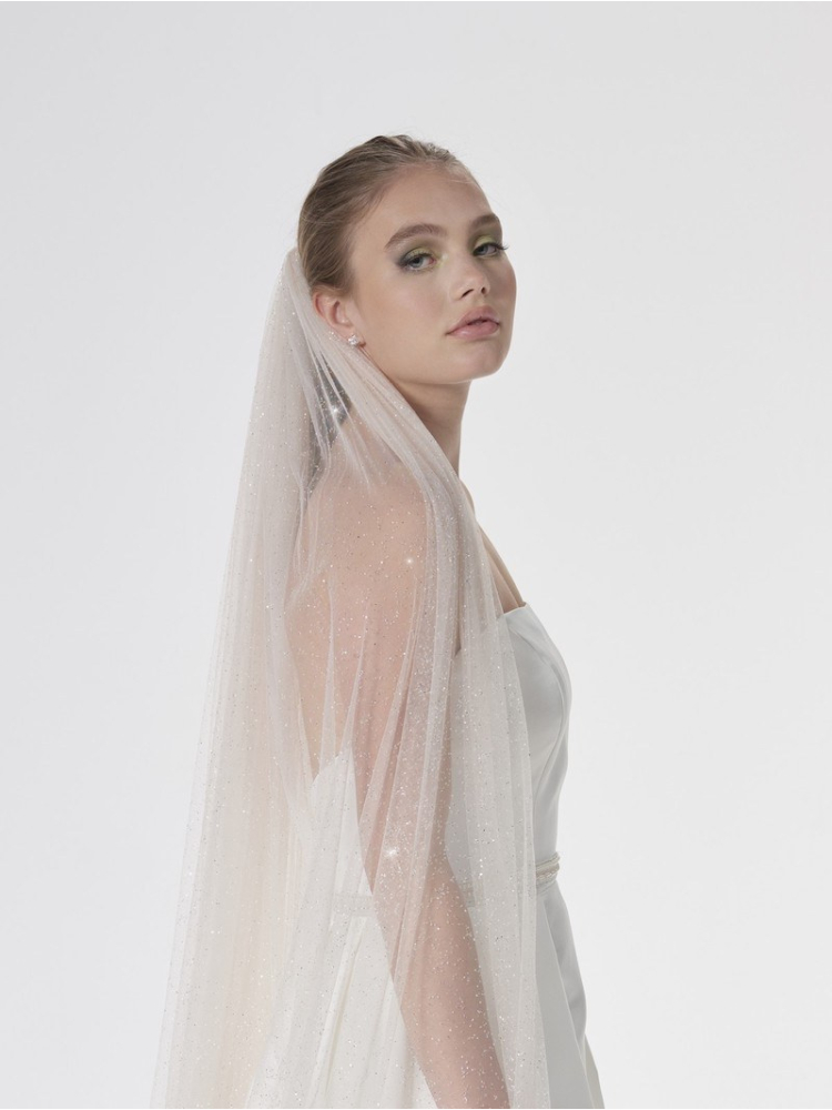 Poirier S47-210-1-Blush Schleier - 210 cm main product photo