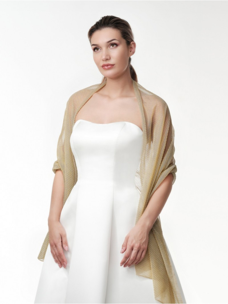 Poirier S143 Schal Gold main product photo