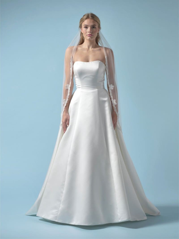 Poirier S429-120-SOFT Schleier Spitze Rand - 120 cm main product photo