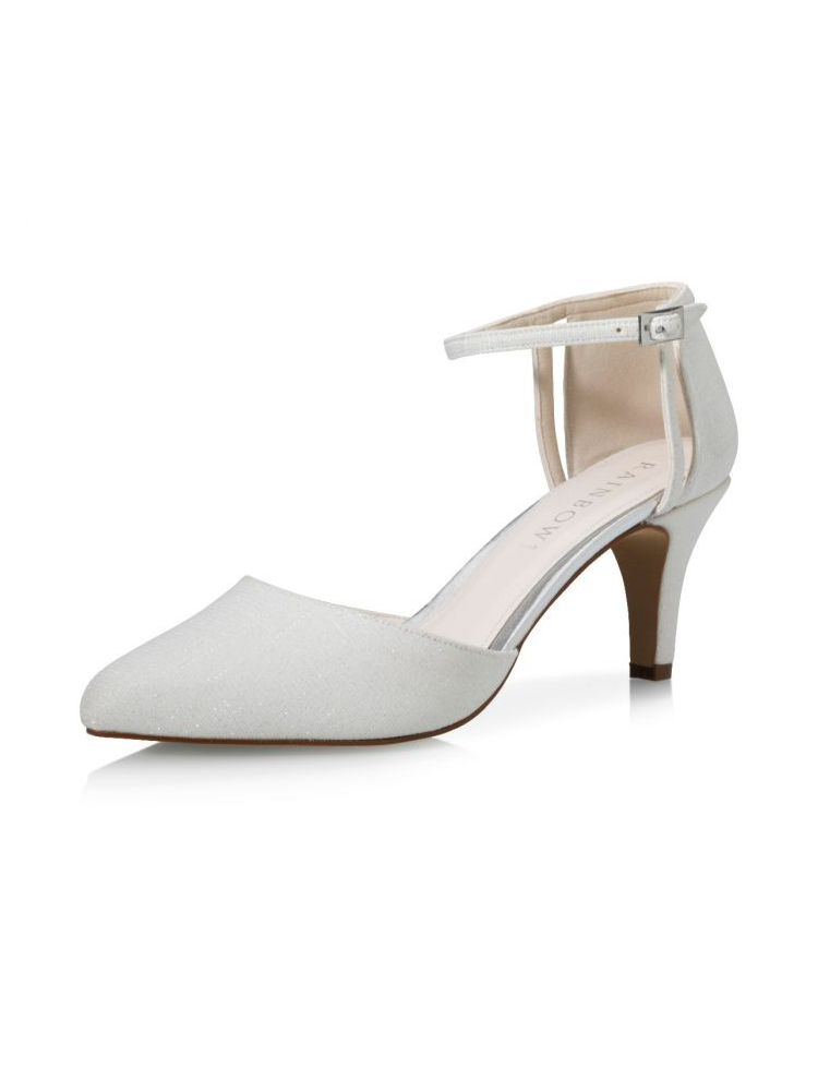 Rainbow Club Sarina Silver-39 Brautschuhe 2te Wahl main product photo