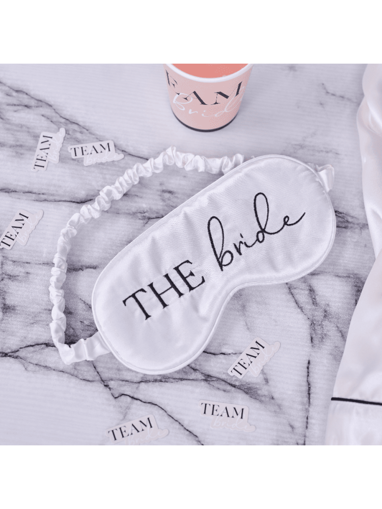 Ginger Ray TH-129 Schlafmaske Weiß main product photo