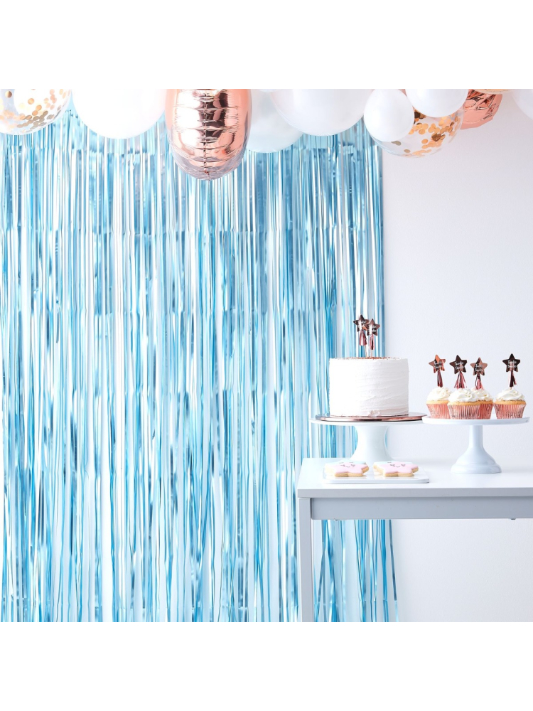 Ginger Ray TW-805 Twinkle Twinkle Blauer Partyvorhang main product photo