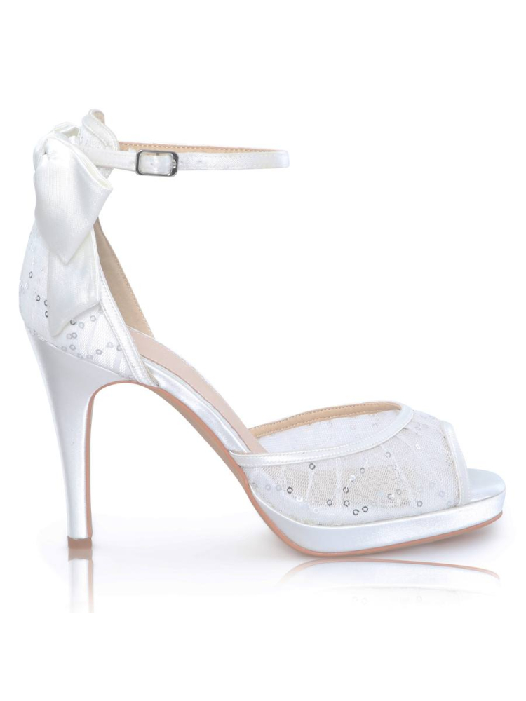 The Perfect Bridal Company Joss Ivory Brautschuhe main product photo