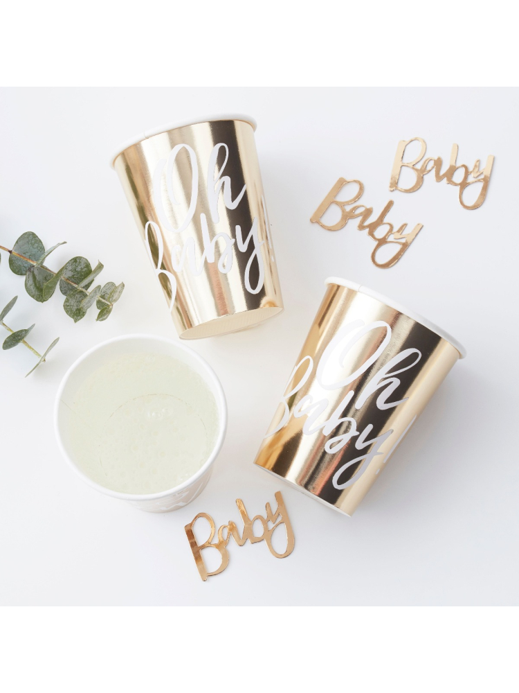 Ginger Ray OB-102 Oh Baby Tassen main product photo