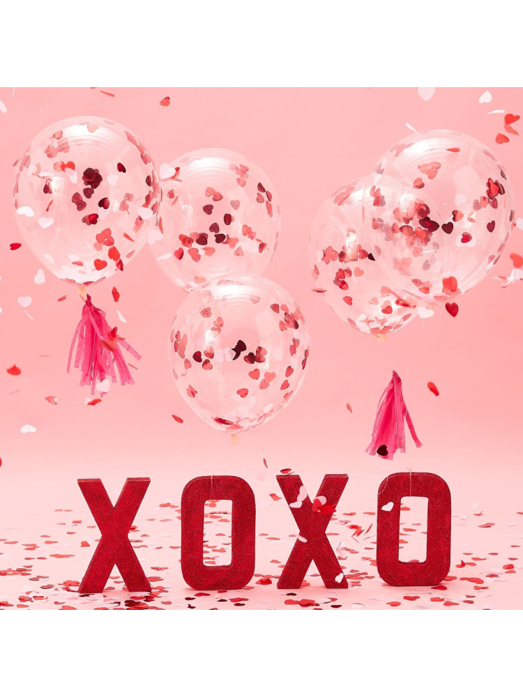 Ginger Ray VA-906 Be My Valentine Konfetti-Ballons main product photo