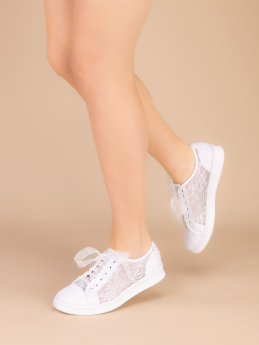 The Perfect Bridal Company Blossom Braut sneaker main product photo