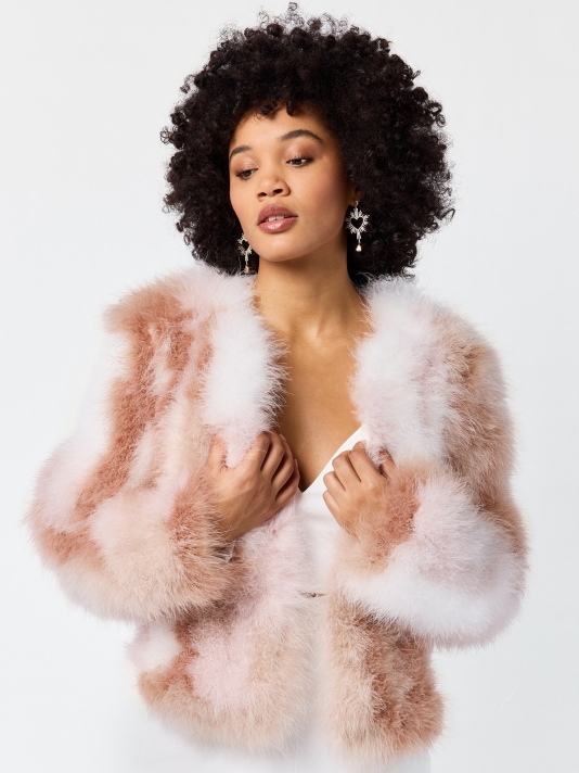 Poirier BOL-75051 Marabou Jacke main product photo