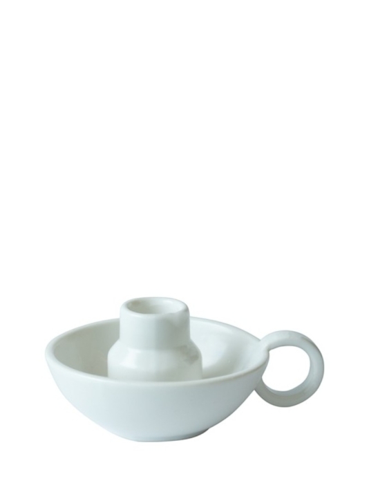 Leeff 18177 Kerzenhalter Chris Weiß main product photo