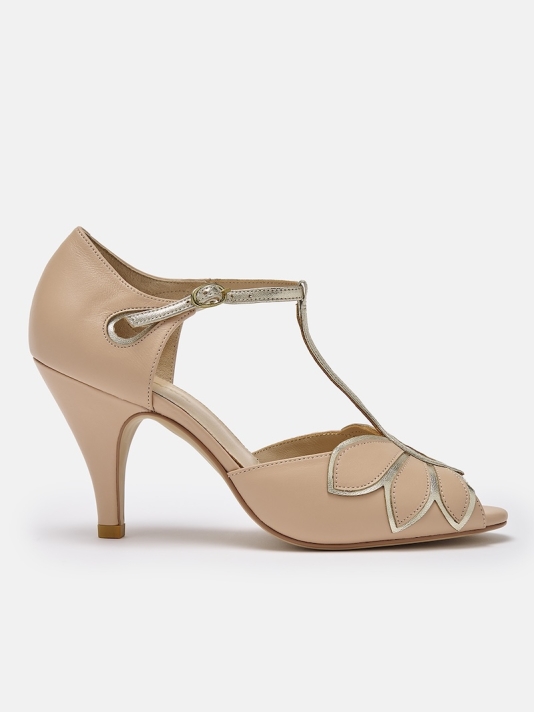 Rachel Simpson Mimosa Brautschuhe Blush main product photo