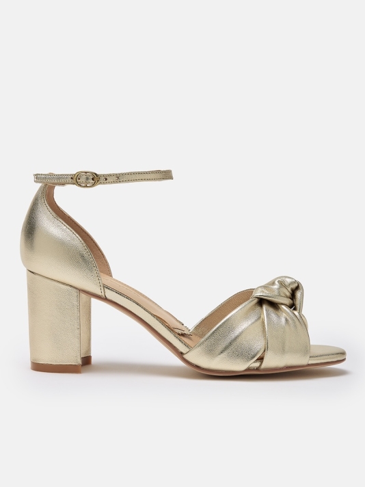 Rachel Simpson Minnie Brautschuhe Gold main product photo