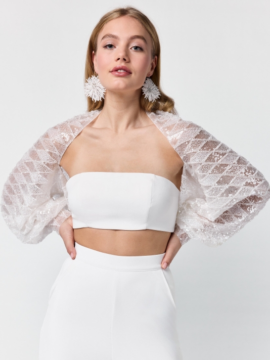 Poirier ST-75324 Schal | Pailletten main product photo