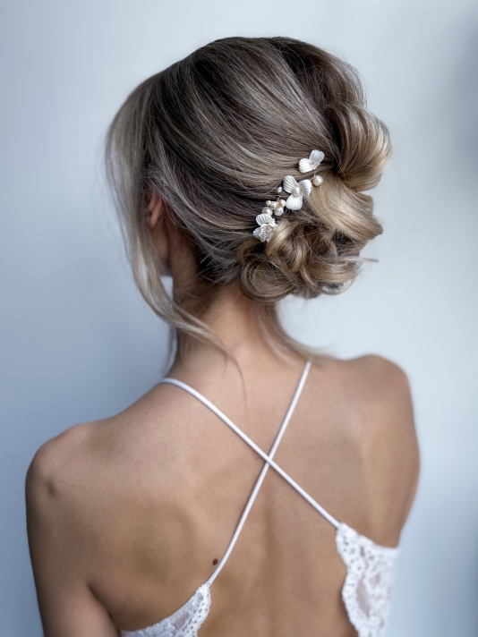 Sally Jane Bridal Senna Haarnadeln Gold main product photo