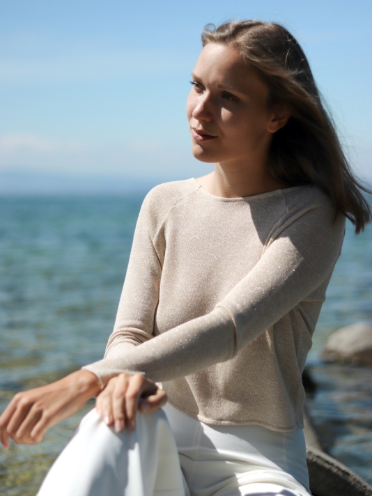 Forever & Eva P5305 Pullover Gold main product photo