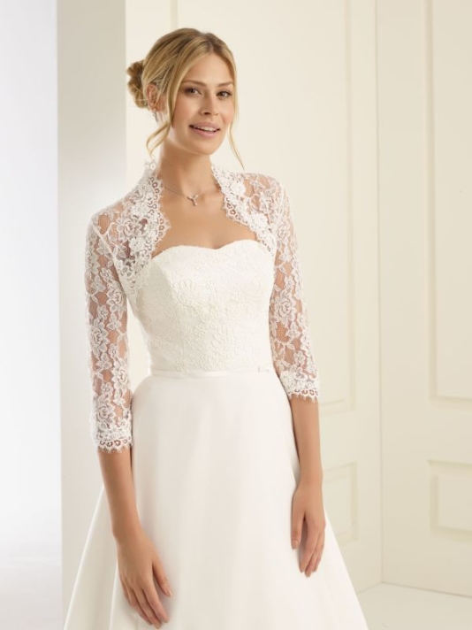 Bianco Evento E162 Bolero Spitze main product photo