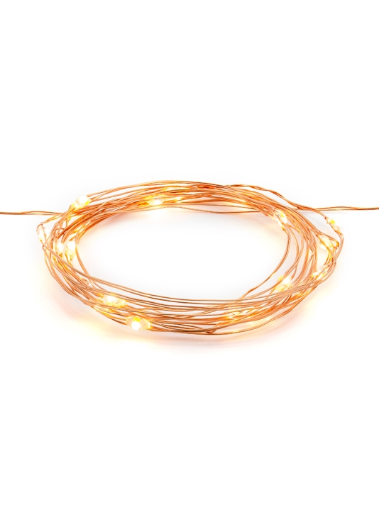 PartyDeko Dekorative LED-Leuchten Kupfer main product photo