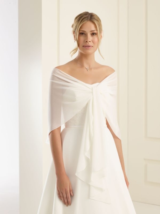 Bianco Evento E13 Chiffonschal main product photo
