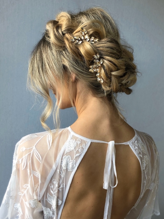 Sally Jane Bridal Esther Haarspeld Gold main product photo