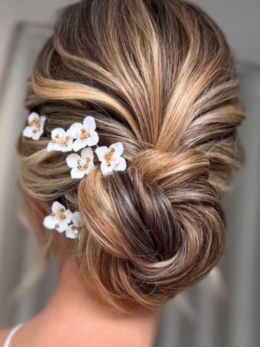 Sally Jane Bridal Fay Haarspeld Gold main product photo