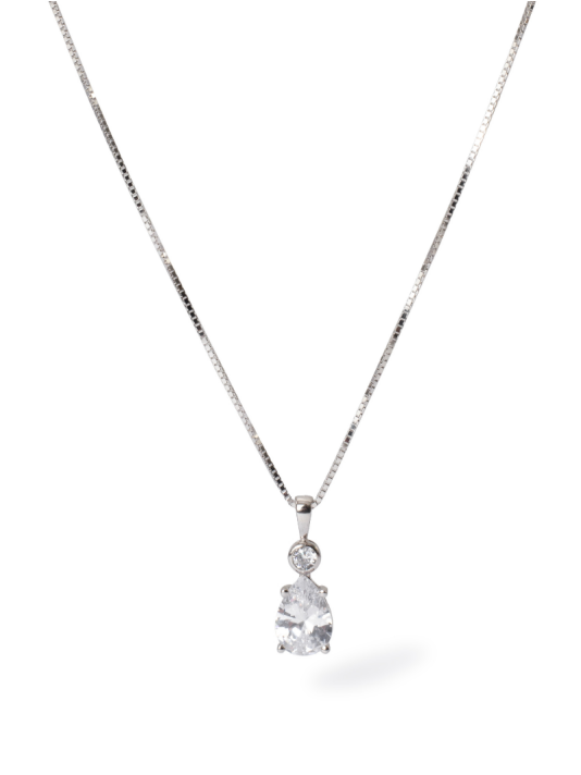 Abrazi Soraya Kette Silber 42cm main product photo