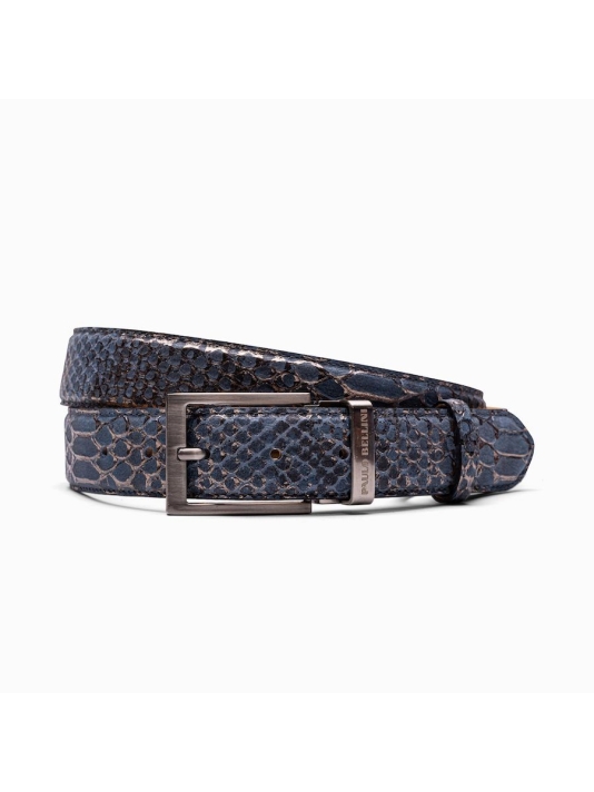 Paulo Bellini Fasano Gürtel Navy main product photo